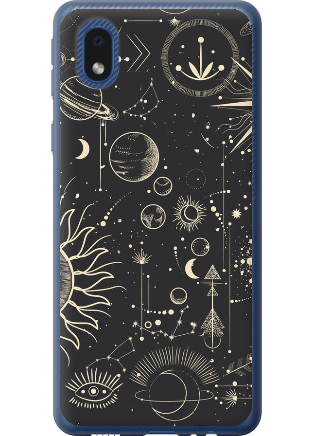 Силіконовий чохол 'Фаза місяця' для Endorphone Samsung Galaxy A01 Core A013F (258089631)