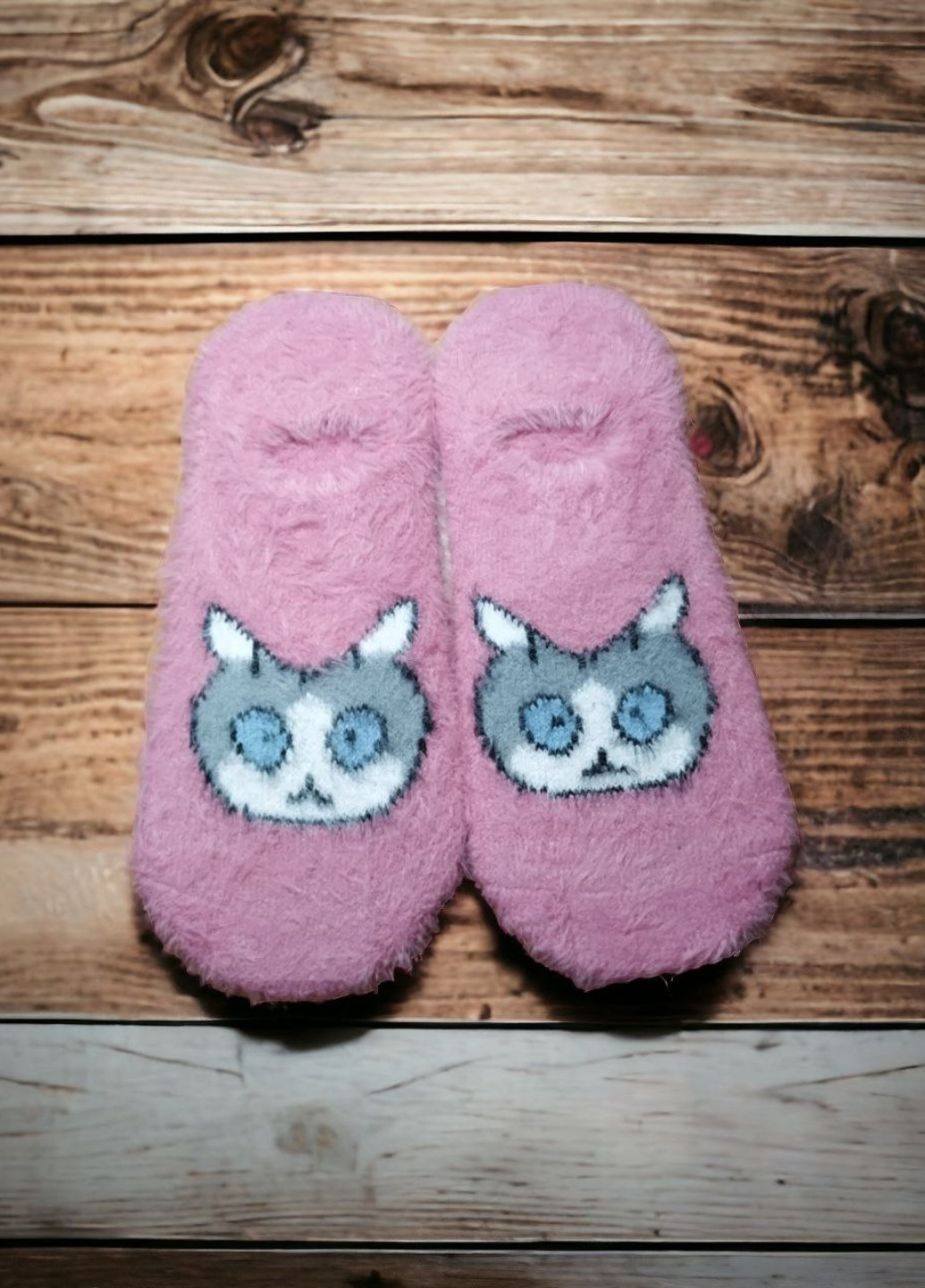 Женские носки следы с кашемиром норки Funny Cat Корона (275992950)