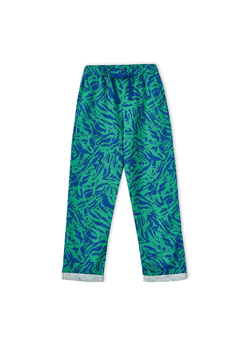 Зеленые повседневный летние прямые брюки KRAKO