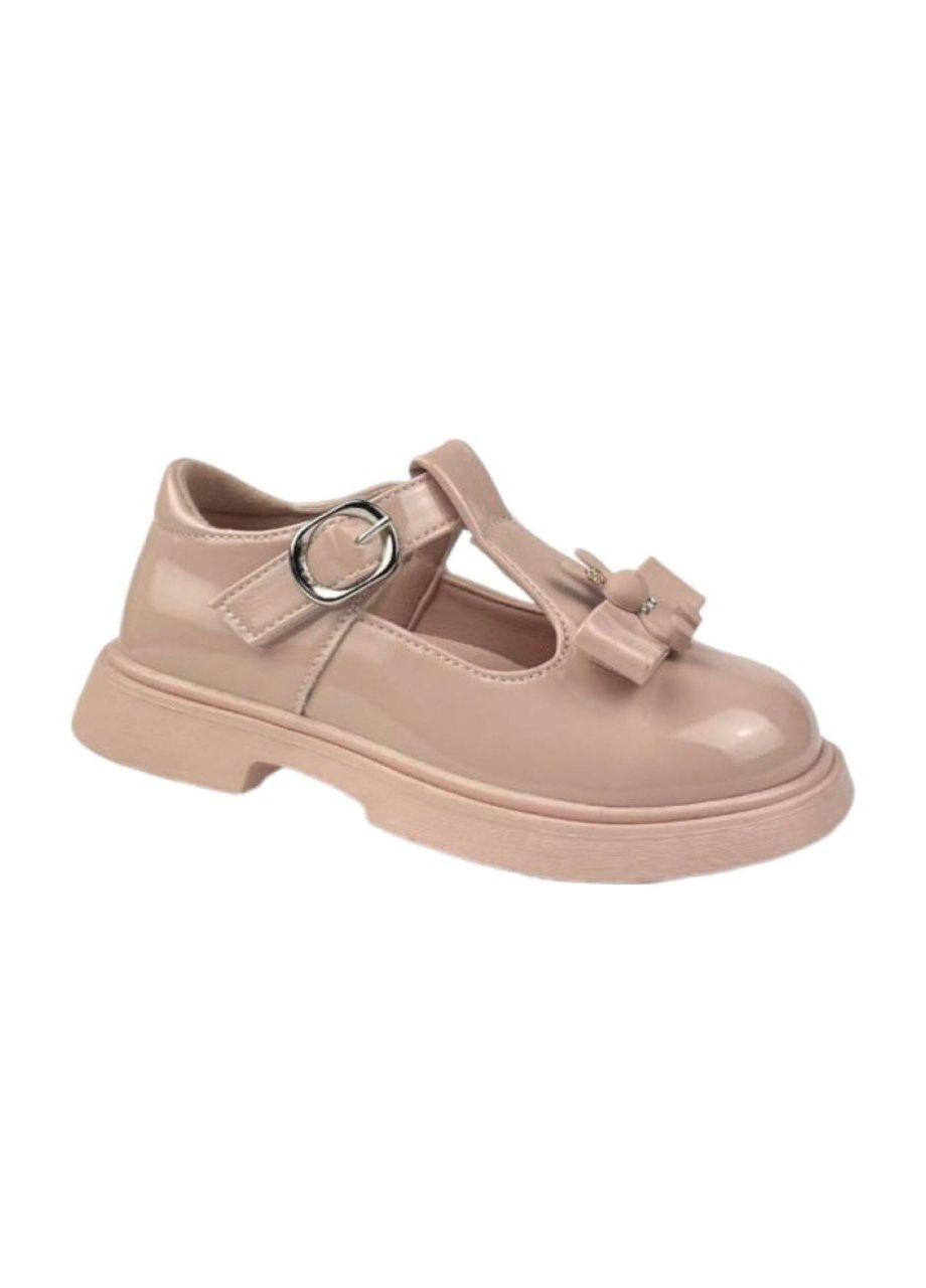 Розовые туфли для девочки в розовом цвете Jong Golf