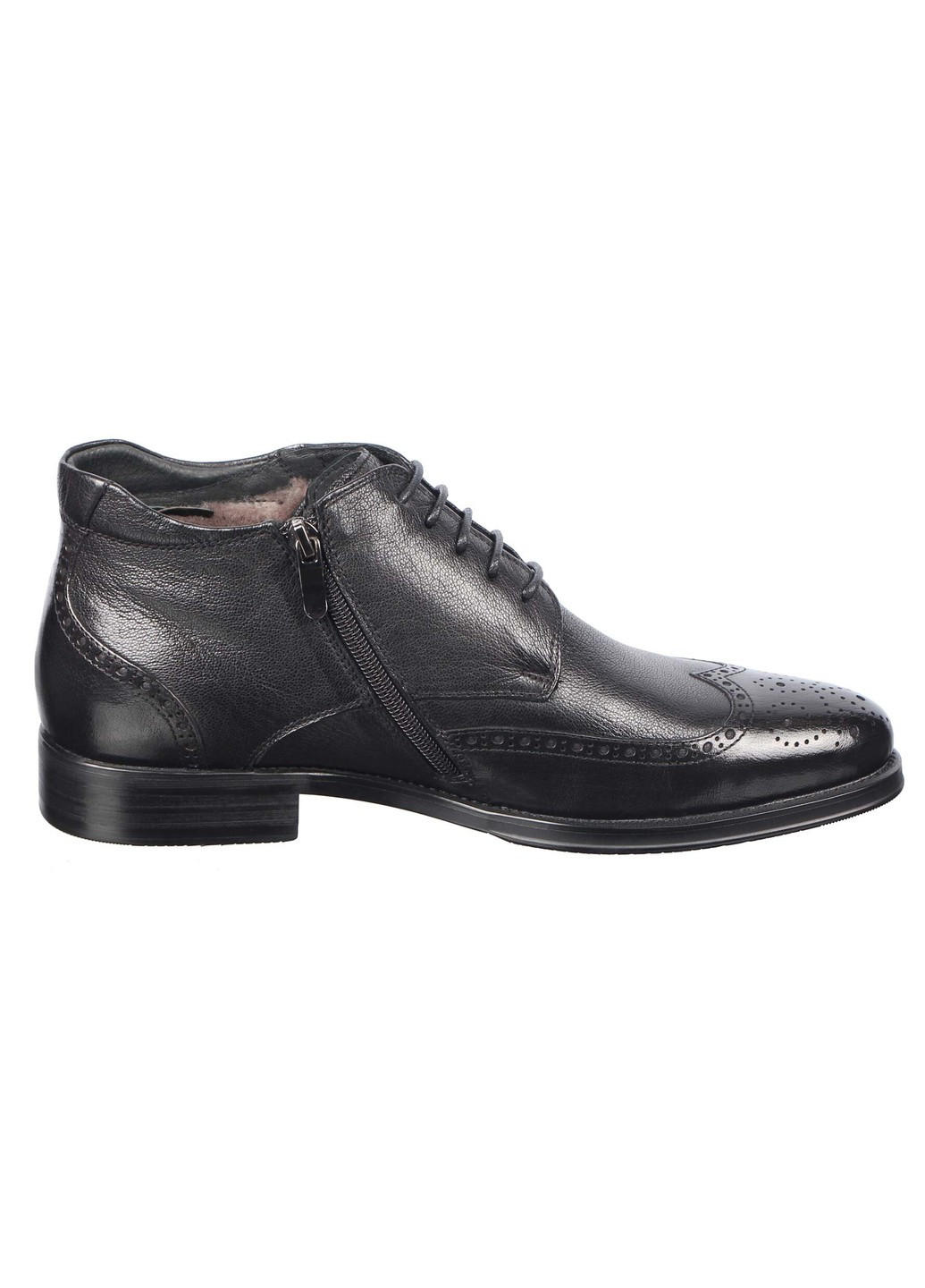 Черные зимние мужские зимние ботинки классические 195467 Marco Pinotti