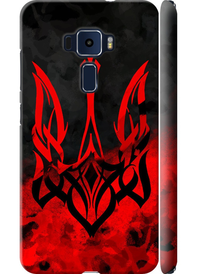 3D пластиковий матовий чохол 'Герб України ' для Endorphone Asus Zenfone 3 ZE552KL (257905460)