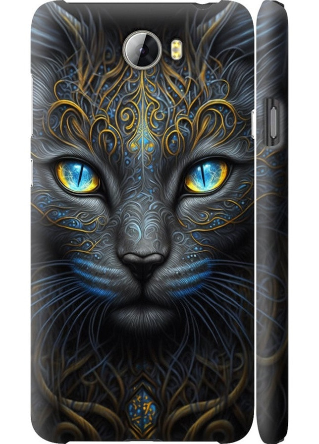 3D пластиковий матовий чохол 'Кішка' для Endorphone Huawei Y5 II (257794437)