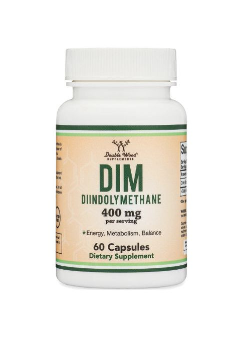 Double Wood DIM (Diindolylmethane) 400 mg (2 caps per serving) 60 Caps Double Wood Supplements (265623966)
