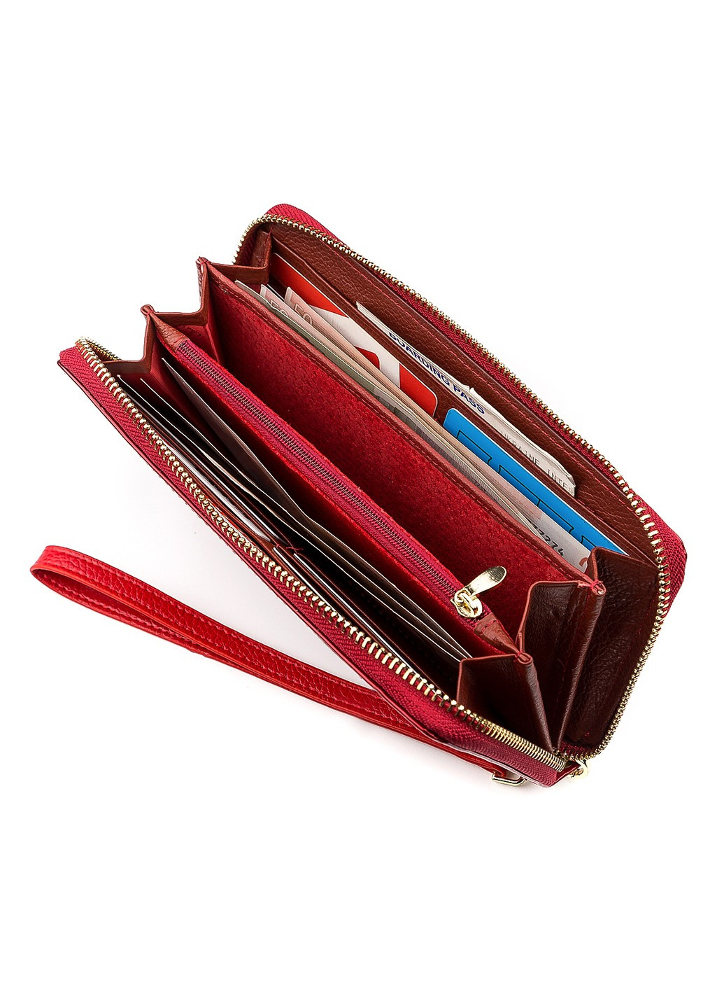 Жіночий гаманець st leather (257158773)