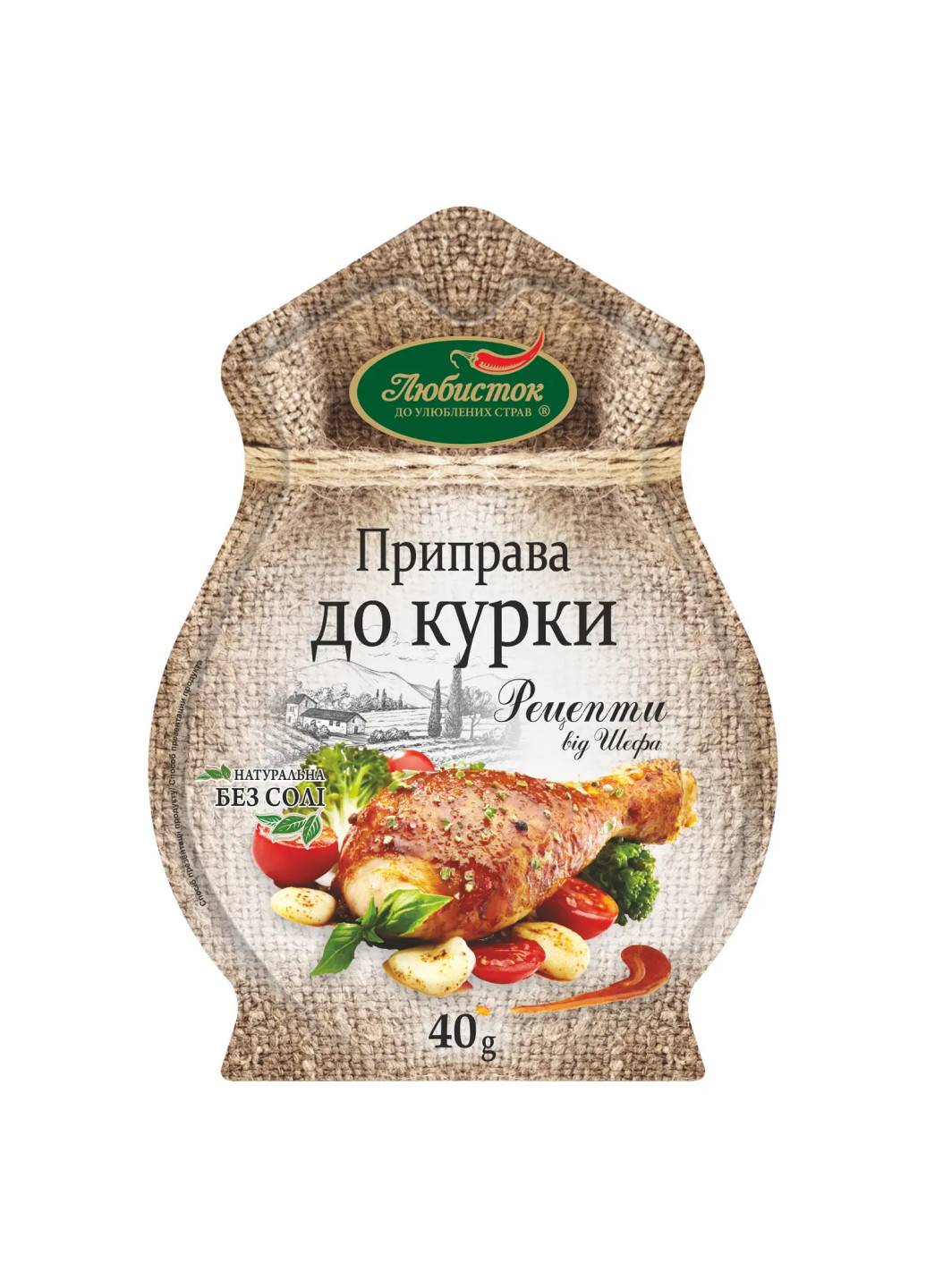 Приправа к курице "Рецепты от шефа" 40 г Любисток (269366288)