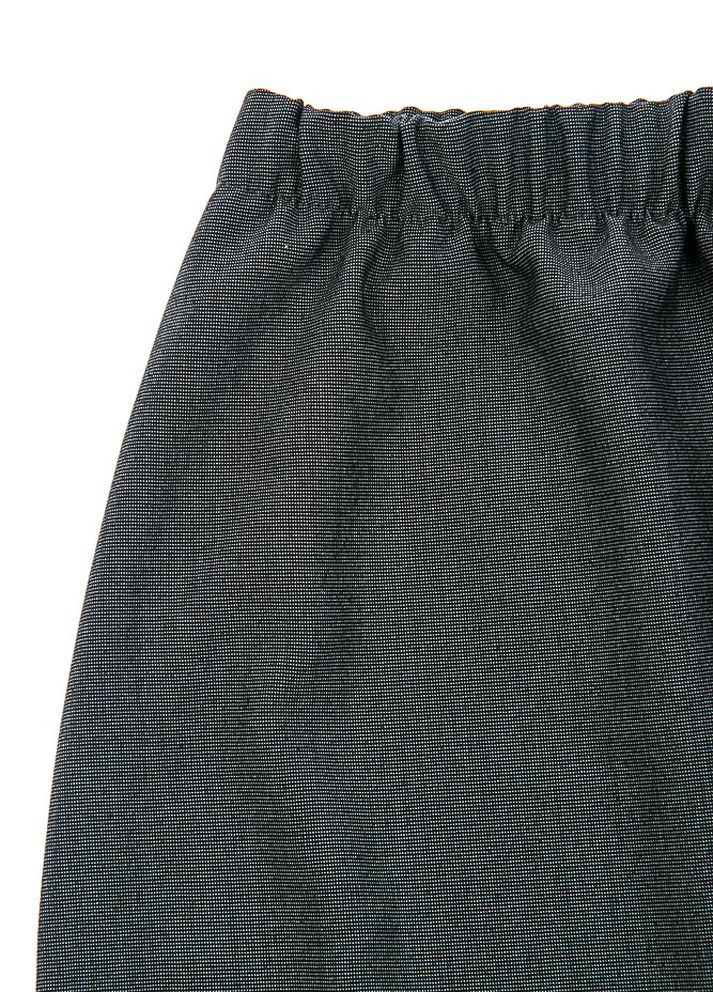 Темно-серая кэжуал однотонная юбка Time of Style