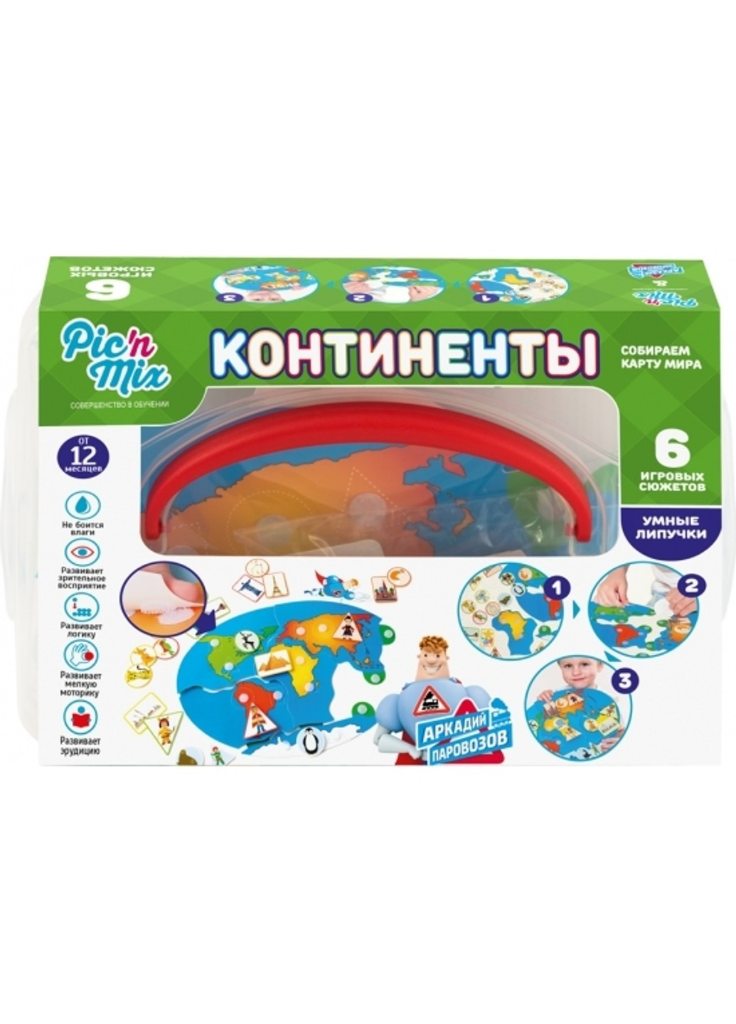 Розумні липучки Континенти Pic'n'mix (258150239)