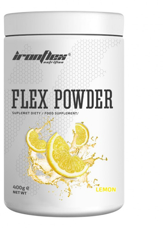 Для суставов и связок Flex Instant Powder 400 g (Watermelon) Ironflex (257559426)