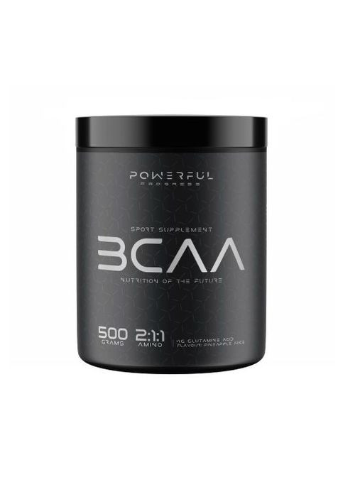 BCAA 2:1:1 + Glutamine 500 g /50 servings/ Pineapple Powerful Progress (268660372)