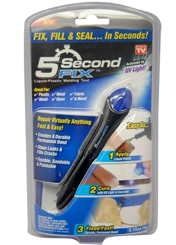 Супер клей для фиксации 5 Second Fix с ультрафиолетом Let's Shop (266901235)
