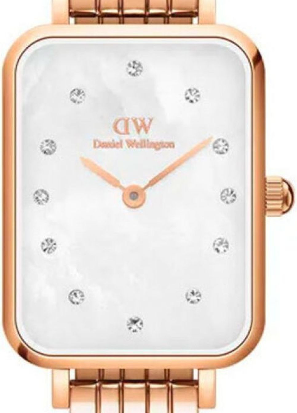 Часы Quadro Lumine 5-Link Melrose DW00100620 кварцевые fashion Daniel Wellington (276963971)