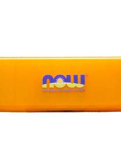 7-day Pill Box Orange Now Foods (257607875)
