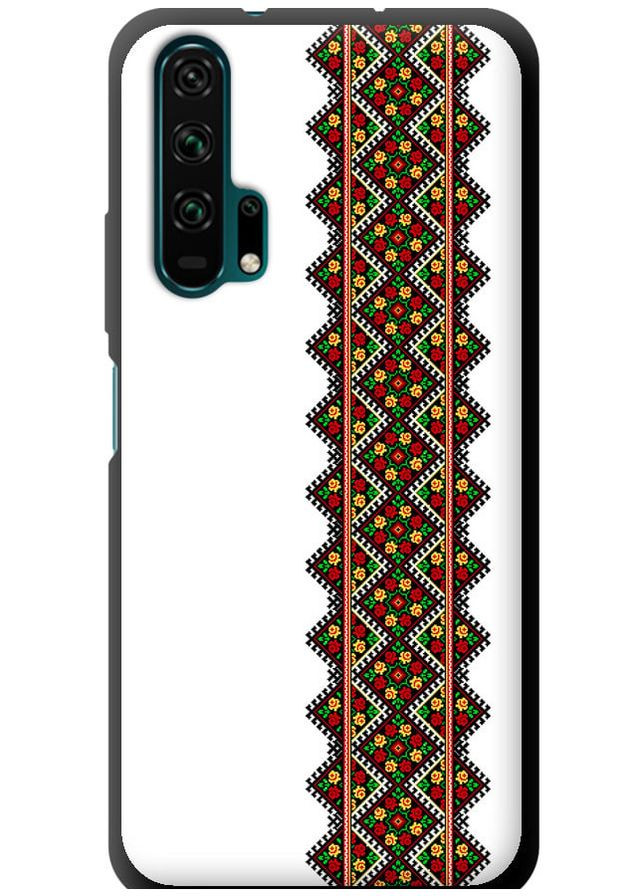 TPU чорний чохол 'Вишиванка 17' для Endorphone Huawei Honor 20 Pro (269361408)