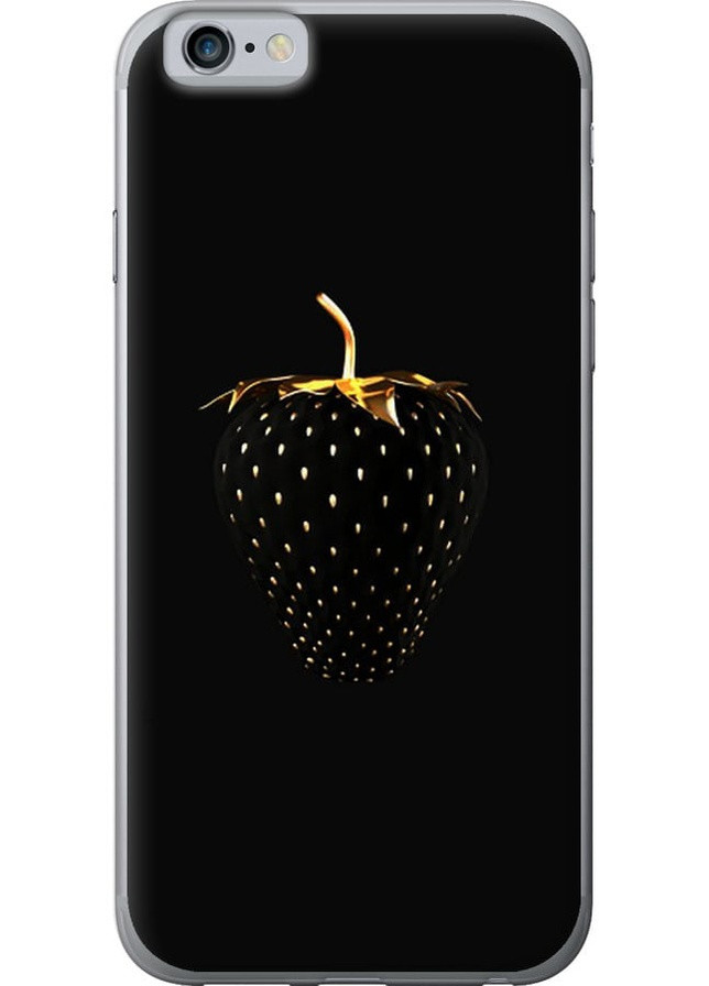 Силіконовий чохол 'Чорна полуниця' для Endorphone apple iphone 6s (257954922)