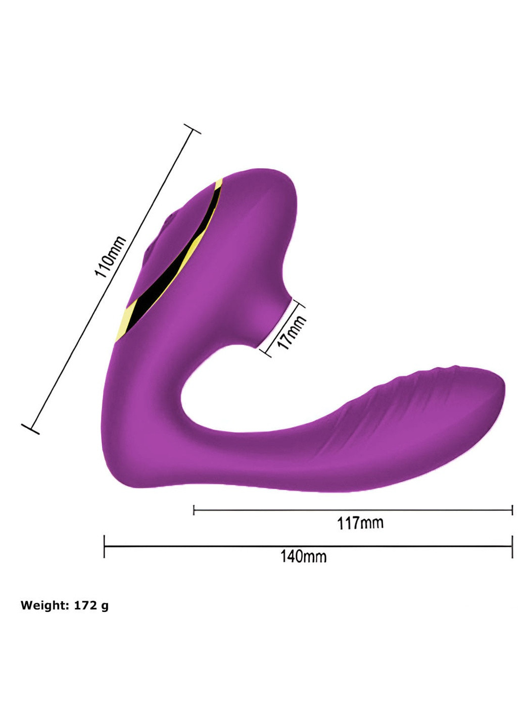 Вакуумно-хвильовий вібратор прищіпка Langsha (258994659)
