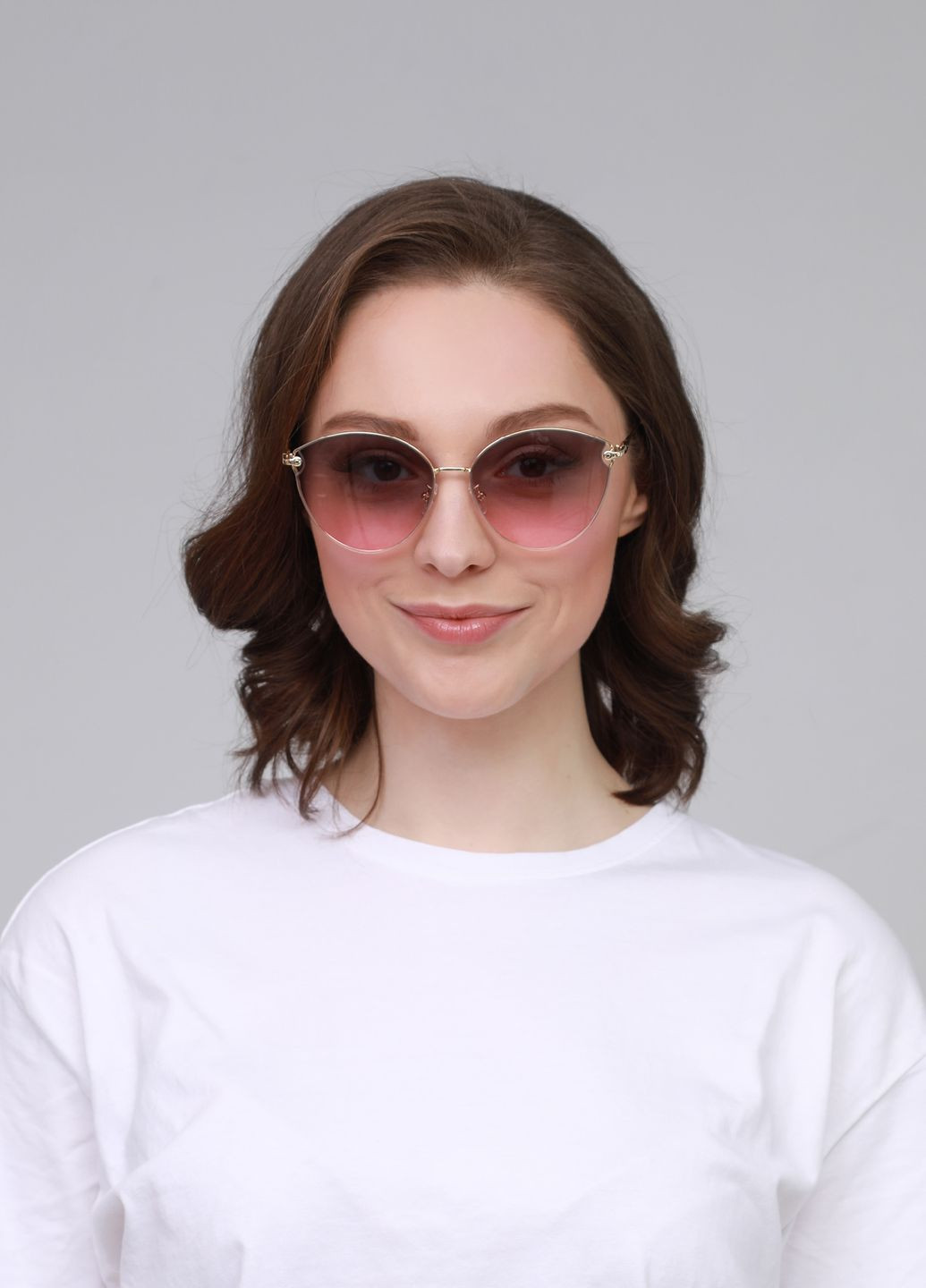 Солнцезащитные очки Китти женские LuckyLOOK 408-433 (260620346)
