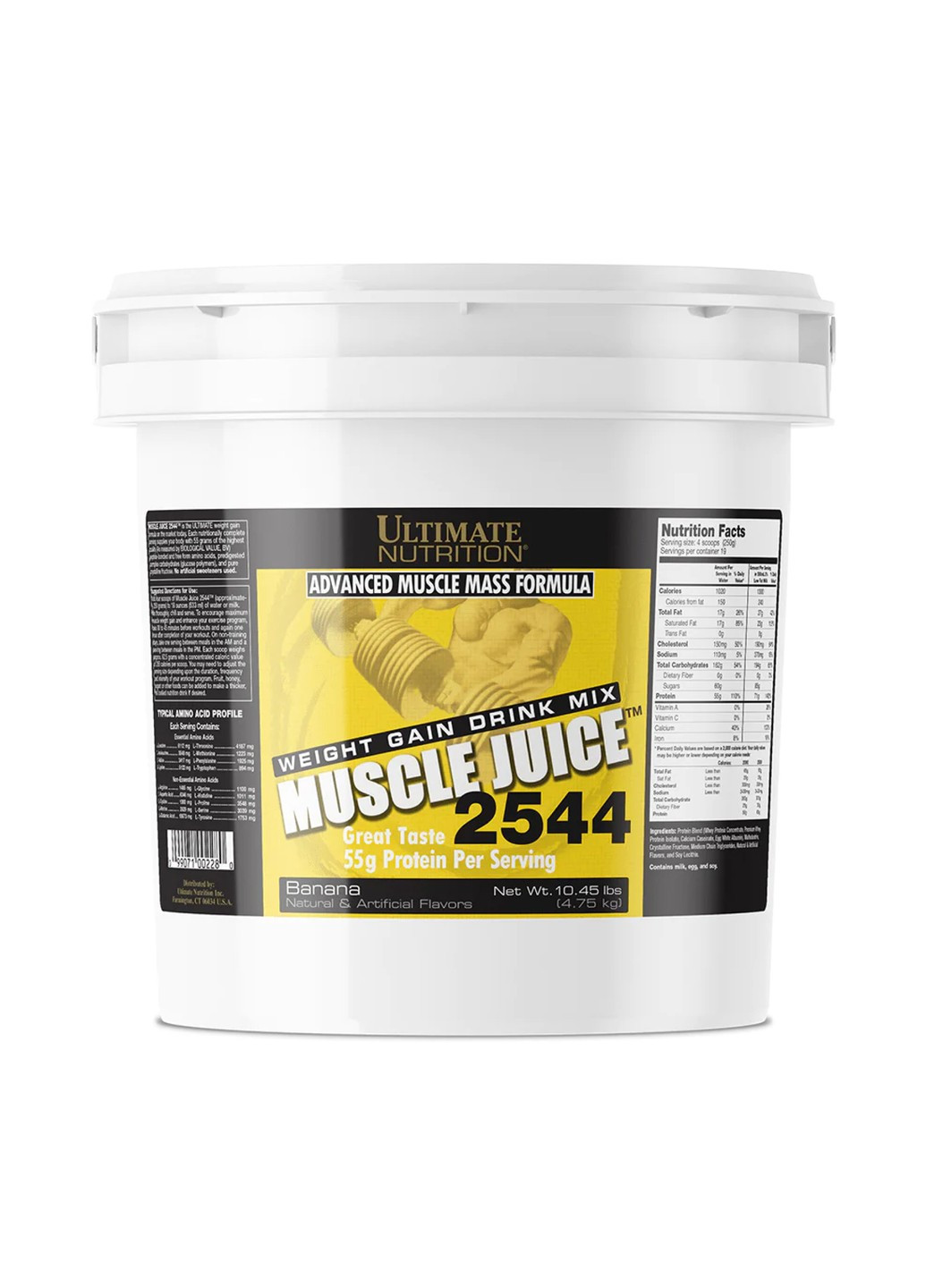 Висококалорійний Гейнер Muscle Juice 2544 - 6000г Ultimate Nutrition (270846103)