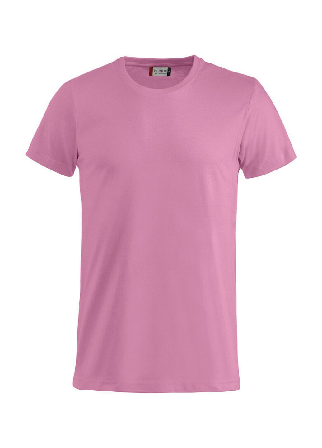 Розовая футболка мужская Clique