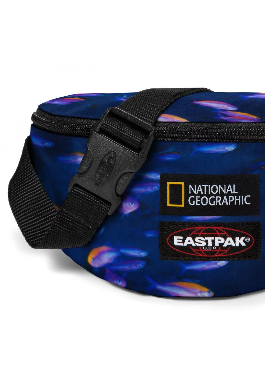 Сумка на пояс унісекс бананка Eastpak EK074 W05 Springer National Geographic Fish (268222903)