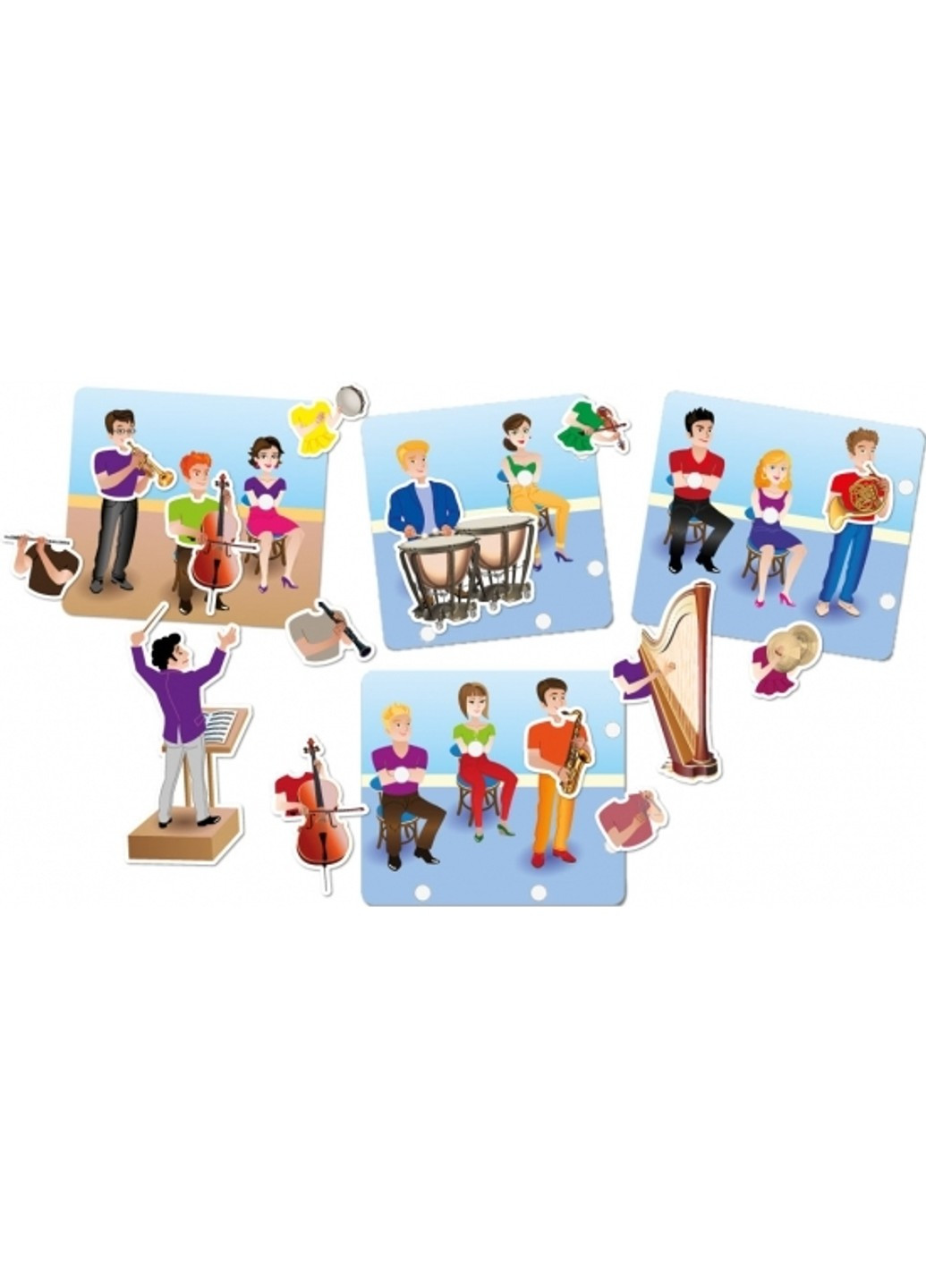 Умные Липучки Веселый оркестр Pic'n'mix (258150251)
