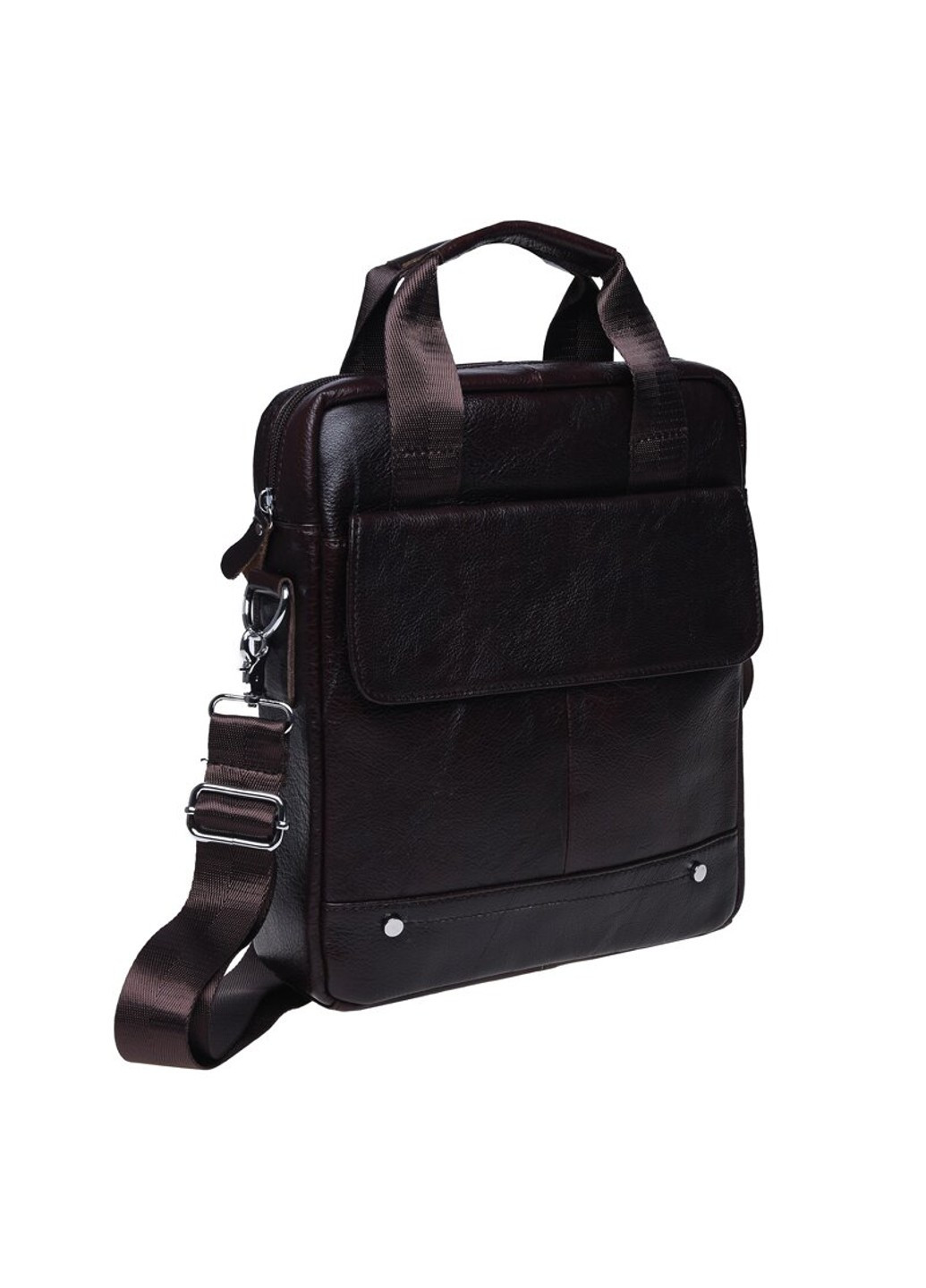 Чоловіча шкіряна сумка K18859-brown Keizer (271665085)