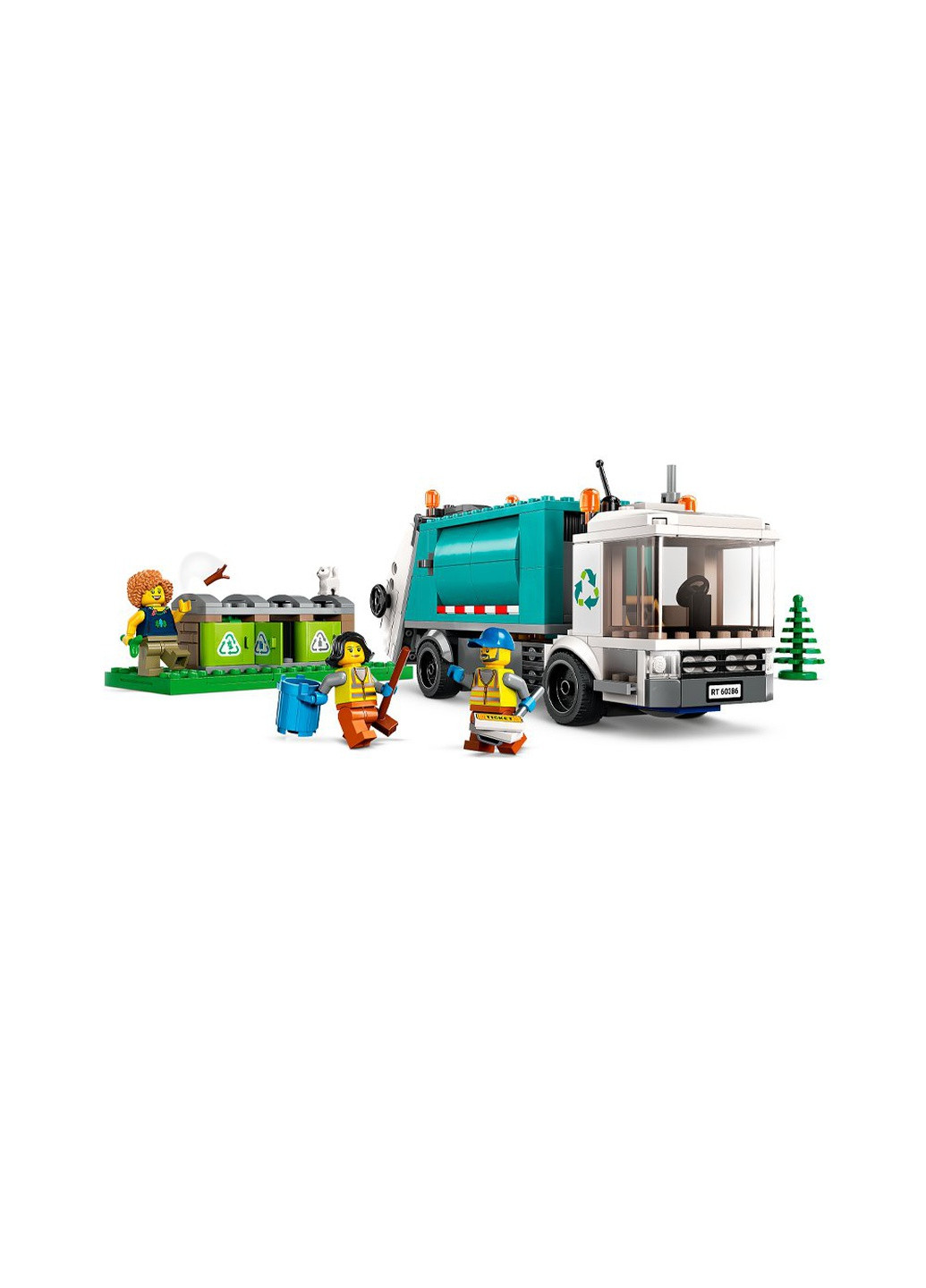 Конструктор "Мусороперерабатывающий грузовик" цвет разноцветный ЦБ-00210591 Lego (259465274)