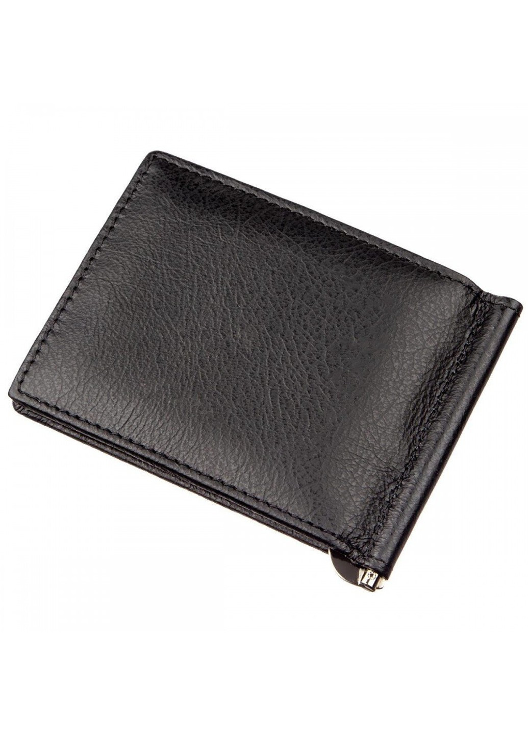 Мужской кожаный чёрный зажим для купюр ST Leather 18945 ST Leather Accessories (262524069)
