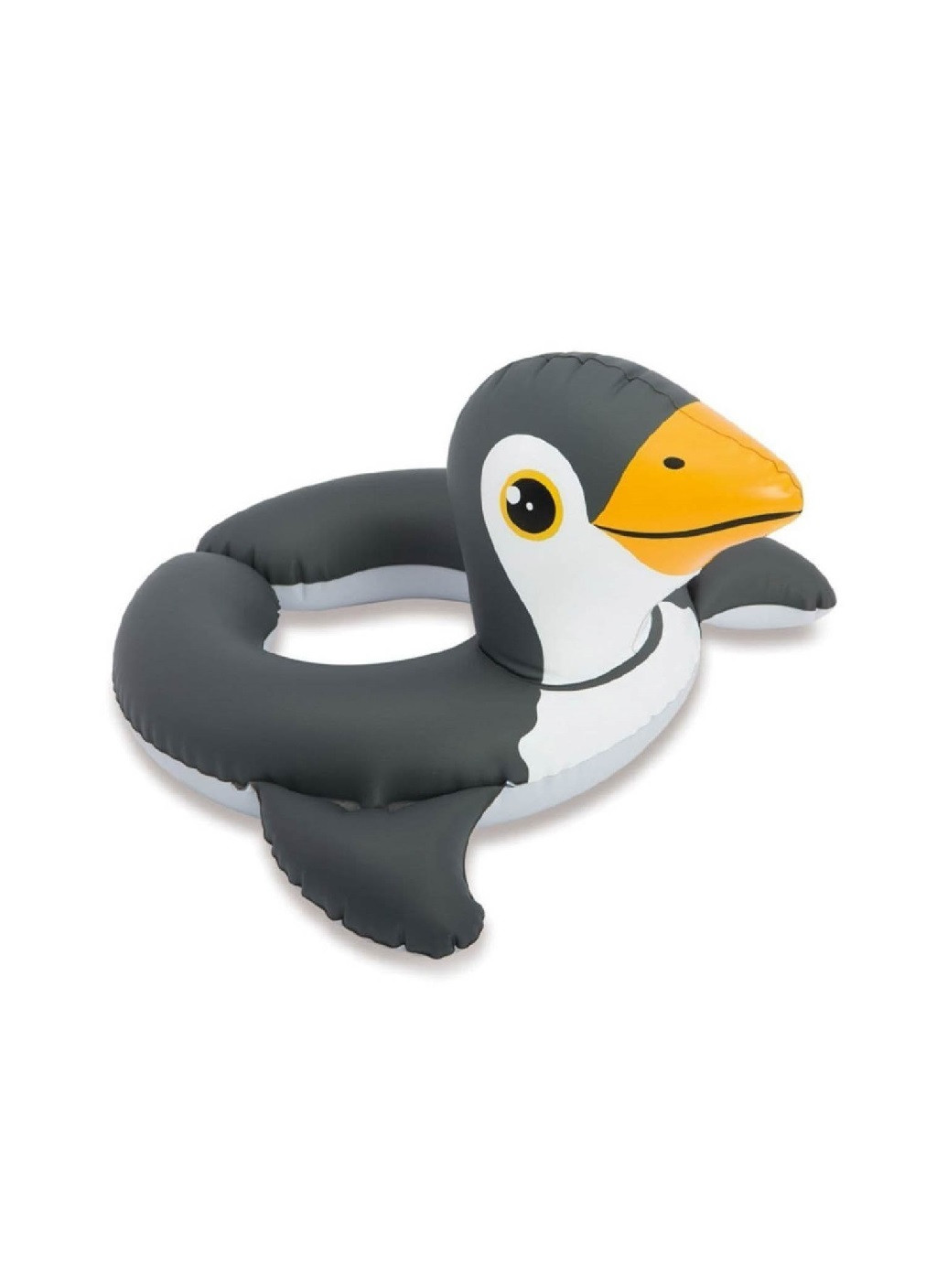 Надувний пляжний дитячий одномісний безрозмірний круг для дітей 3-6 років 64 х 64 см (474515-Prob) Пінгвін Unbranded (258630799)