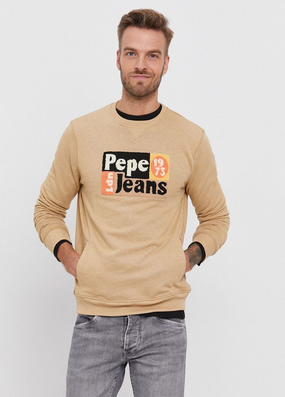 Світшот Pepe Jeans - крій бежевий - (265091075)