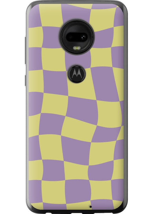 Силиконовый чехол 'Квадраты v2' для Endorphone Motorola Moto G7 (257795237)