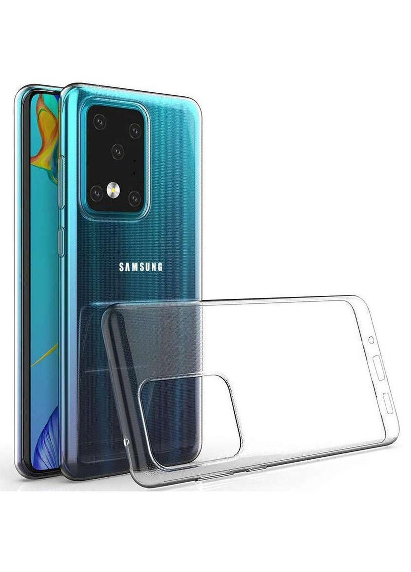 Ультратонкий силіконовий чохол 1мм на Samsung Galaxy S23 Ultra Epik (258819432)