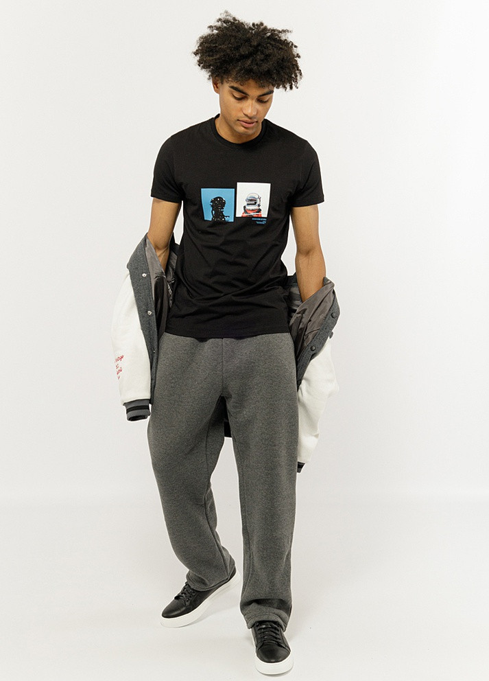 Чоловічі спортивні штани колір темно-сірий ЦБ-00222351 Yuki (259960971)