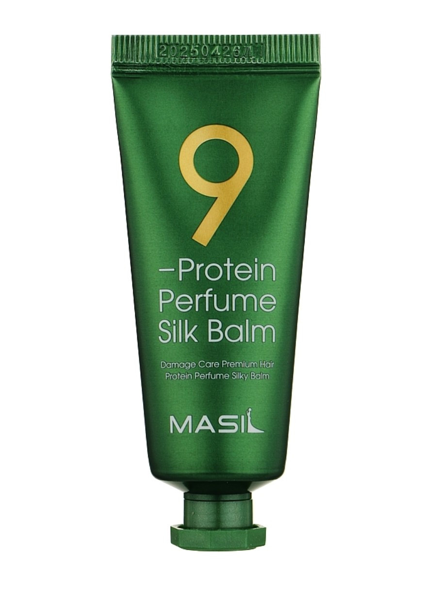 Парфумований бальзам для волосся з протеїнами 9 Protein Perfume Silk Balm 20 ml MASIL (267321658)