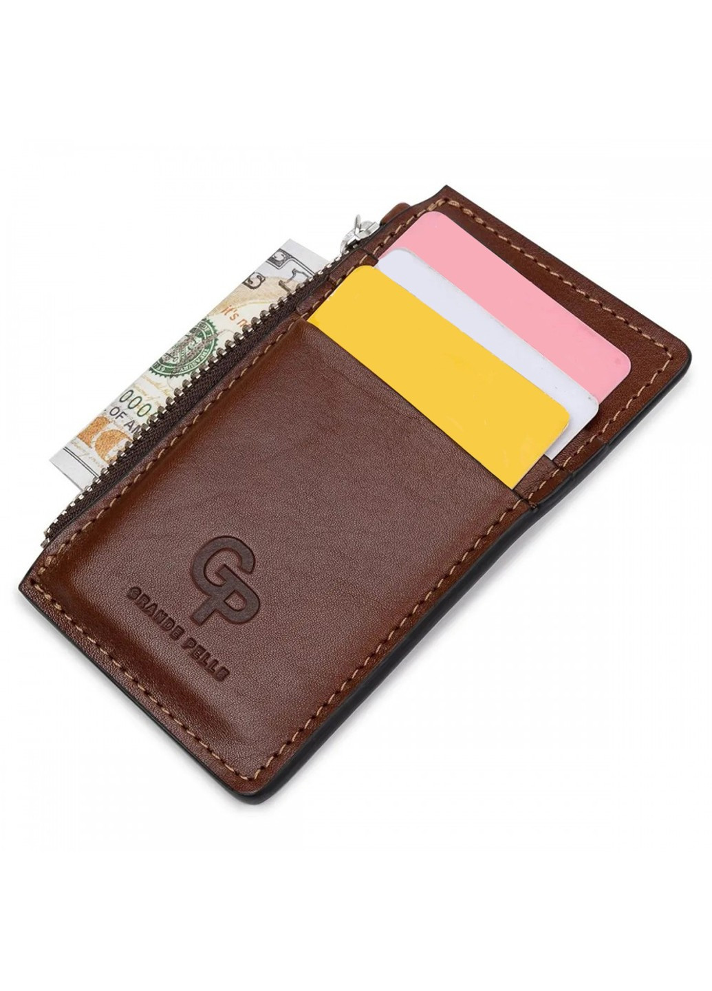Мужской кожаный картхолдер 11400 Grande Pelle (262523245)