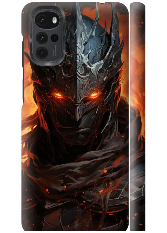 3D пластиковий матовий чохол 'Темний лицар' для Endorphone Motorola G22 (266051630)