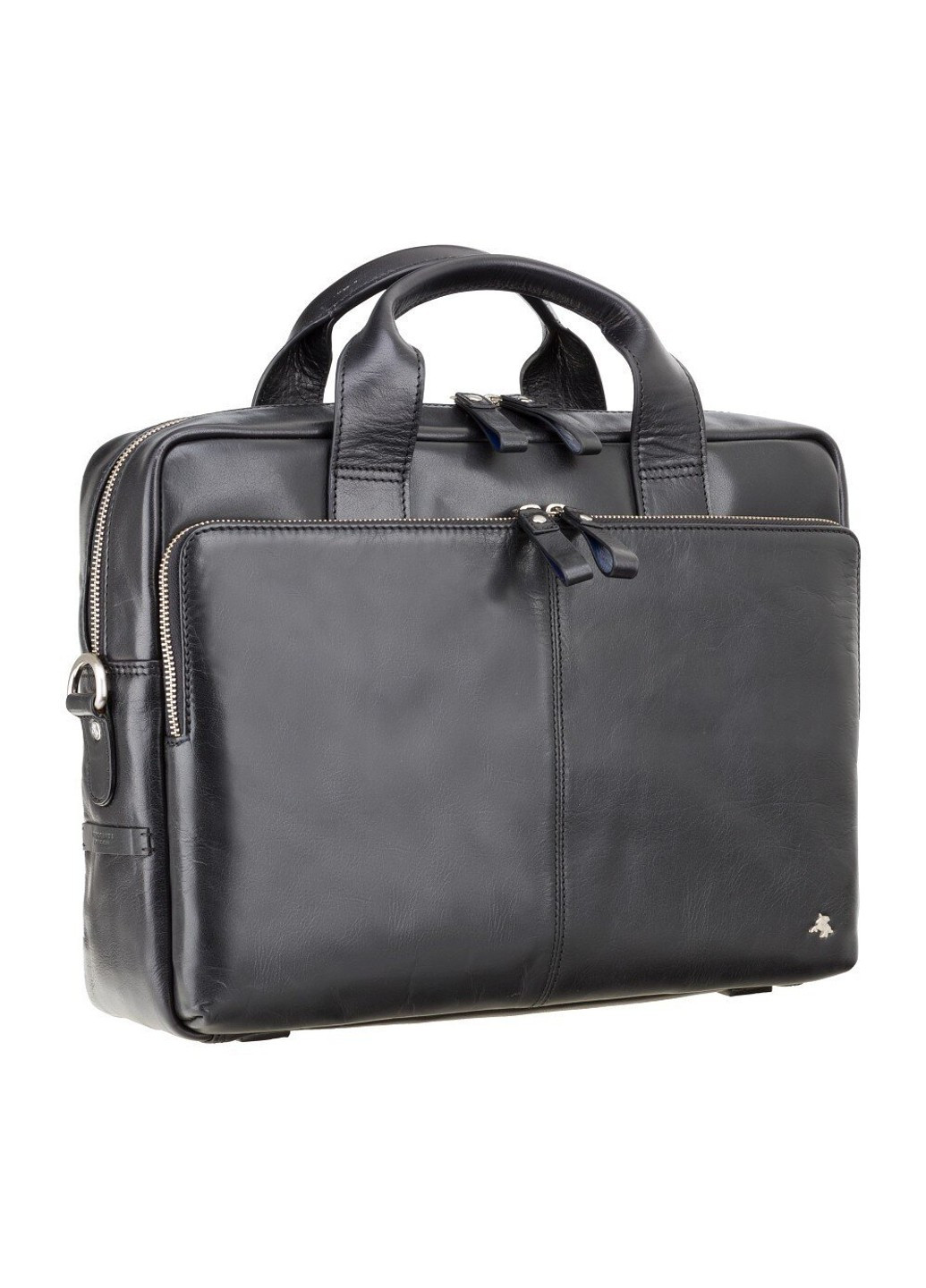 Чоловіча шкіряна сумка з RFID захистом ml31 blk Visconti (262086627)