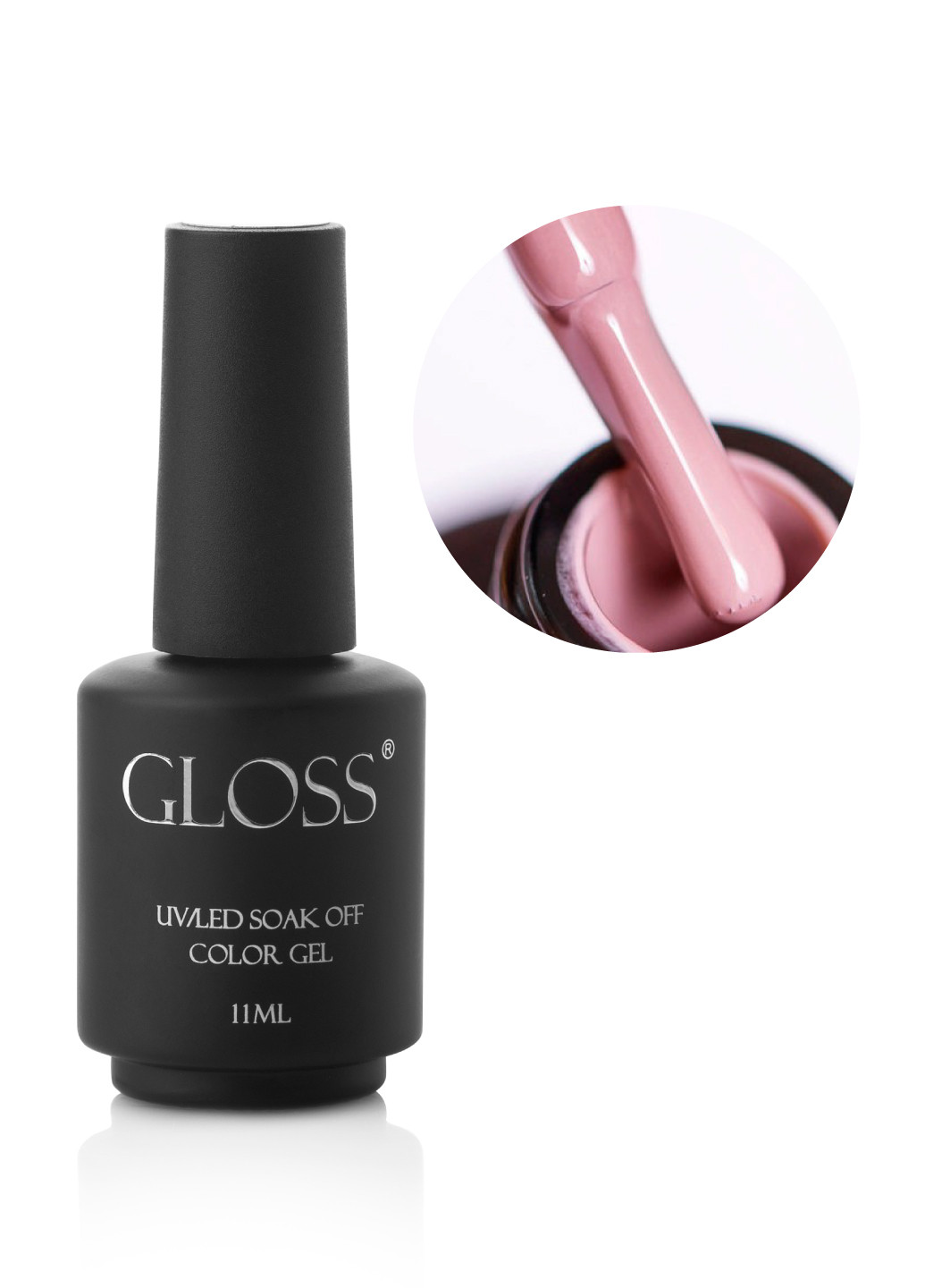 Гель-лак GLOSS 150 (темно-персиковий), 11 мл Gloss Company пастель (269462419)