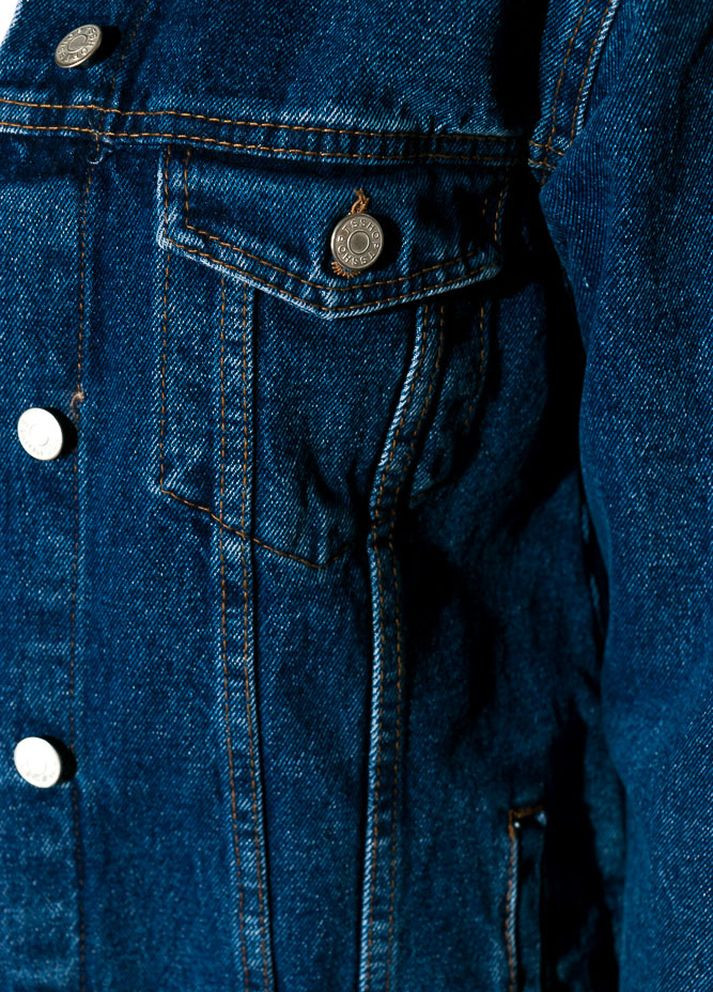 Синя демісезонна куртка жіноча (синій) Time of Style