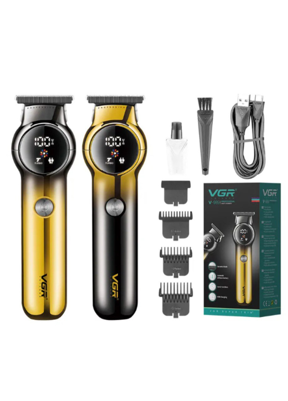 Машинка для стрижки волосся з дисплеєм VGR v-989 (263057501)