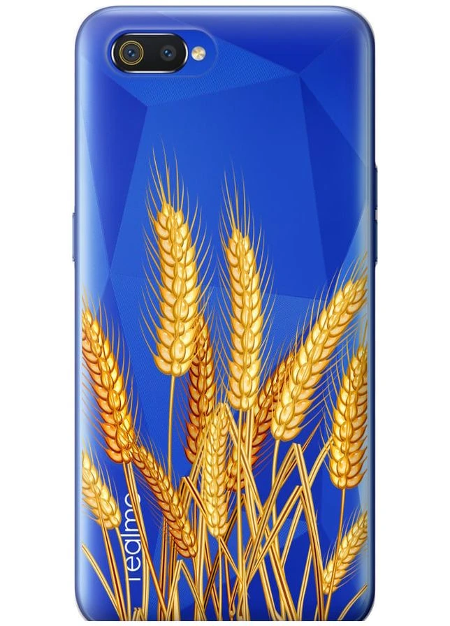 Силиконовый чехол 'Колоски пшеници' для Endorphone Realme C2 (277161676)