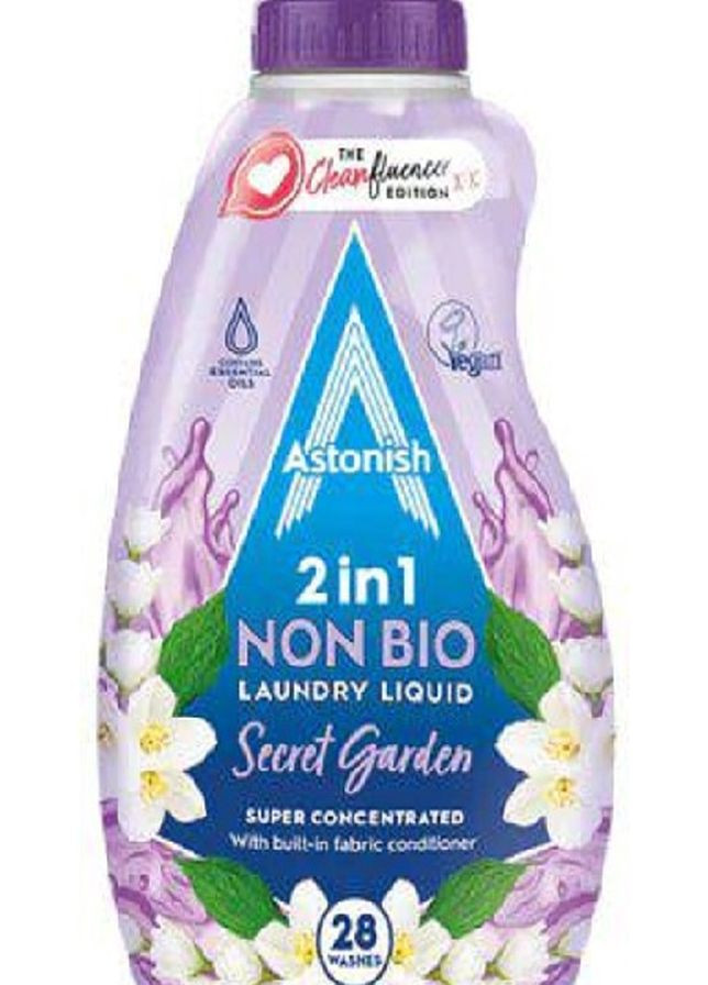 Гель для прання з кондиціонером Non Bio Secret Garden 840 мл (2185) Astonish (265532204)