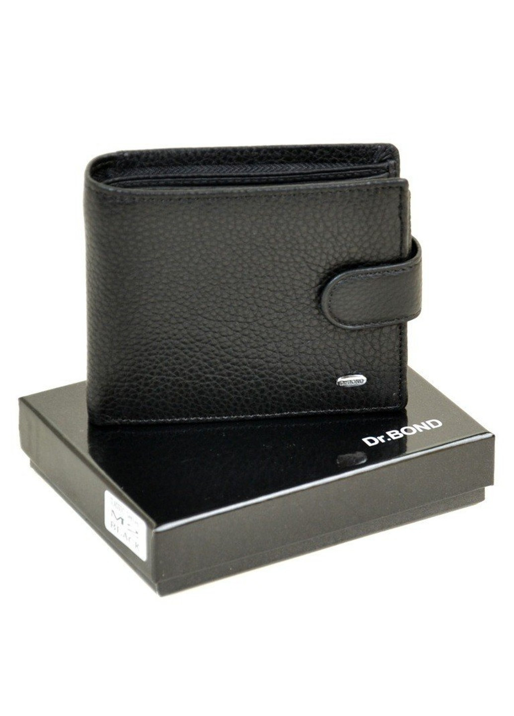Стильний коричневий чоловічий гаманець Dr.Bond M2 Coffee Dr. Bond (261551085)