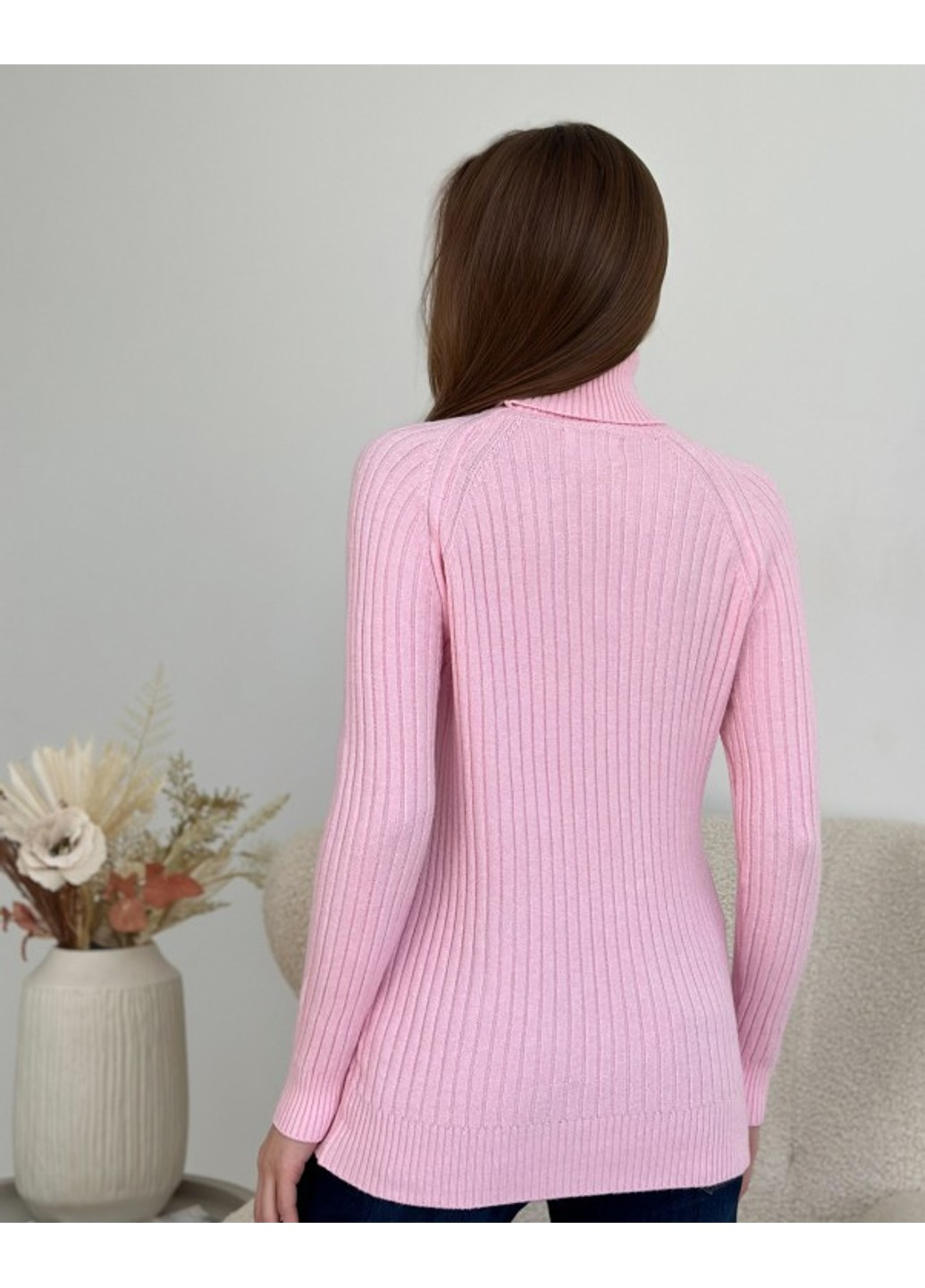 Розовый свитера wn20-582 розовый ISSA PLUS