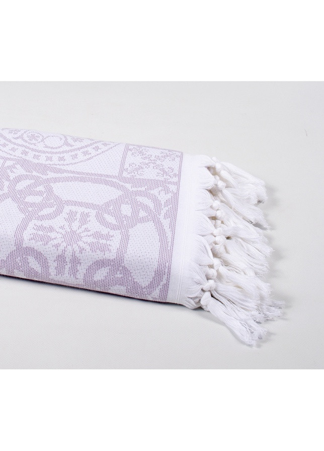Irya полотенце - odeon lila лиловый 90*170 орнамент лиловый производство - Турция
