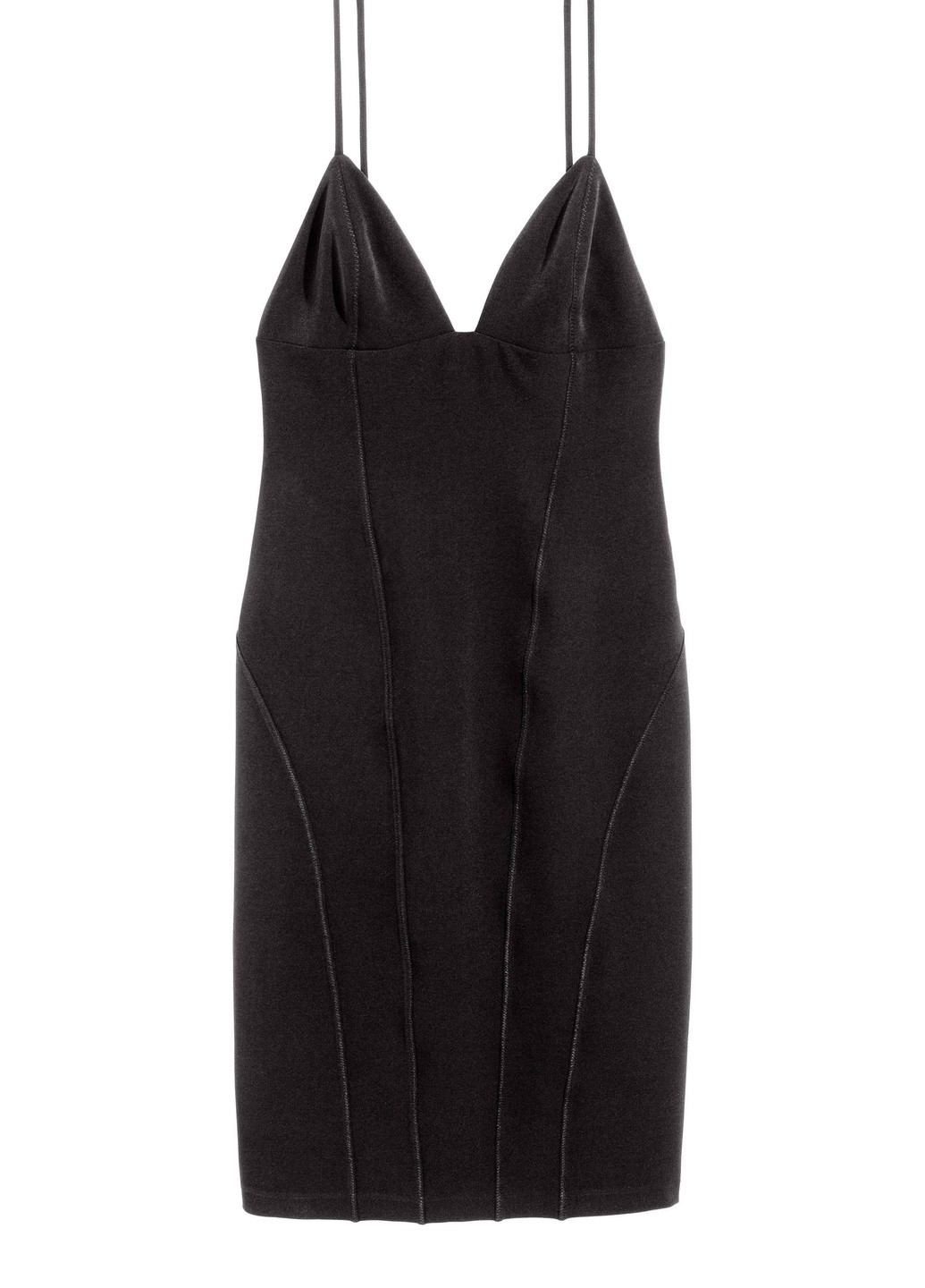 Черное вечірня сукня,чорний, H&M