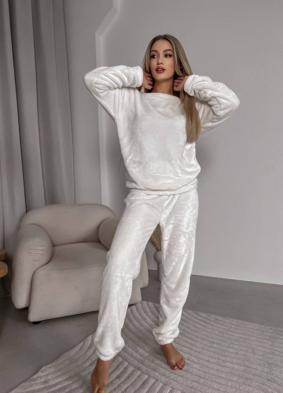 Молочная зимняя пижама Украина Your style