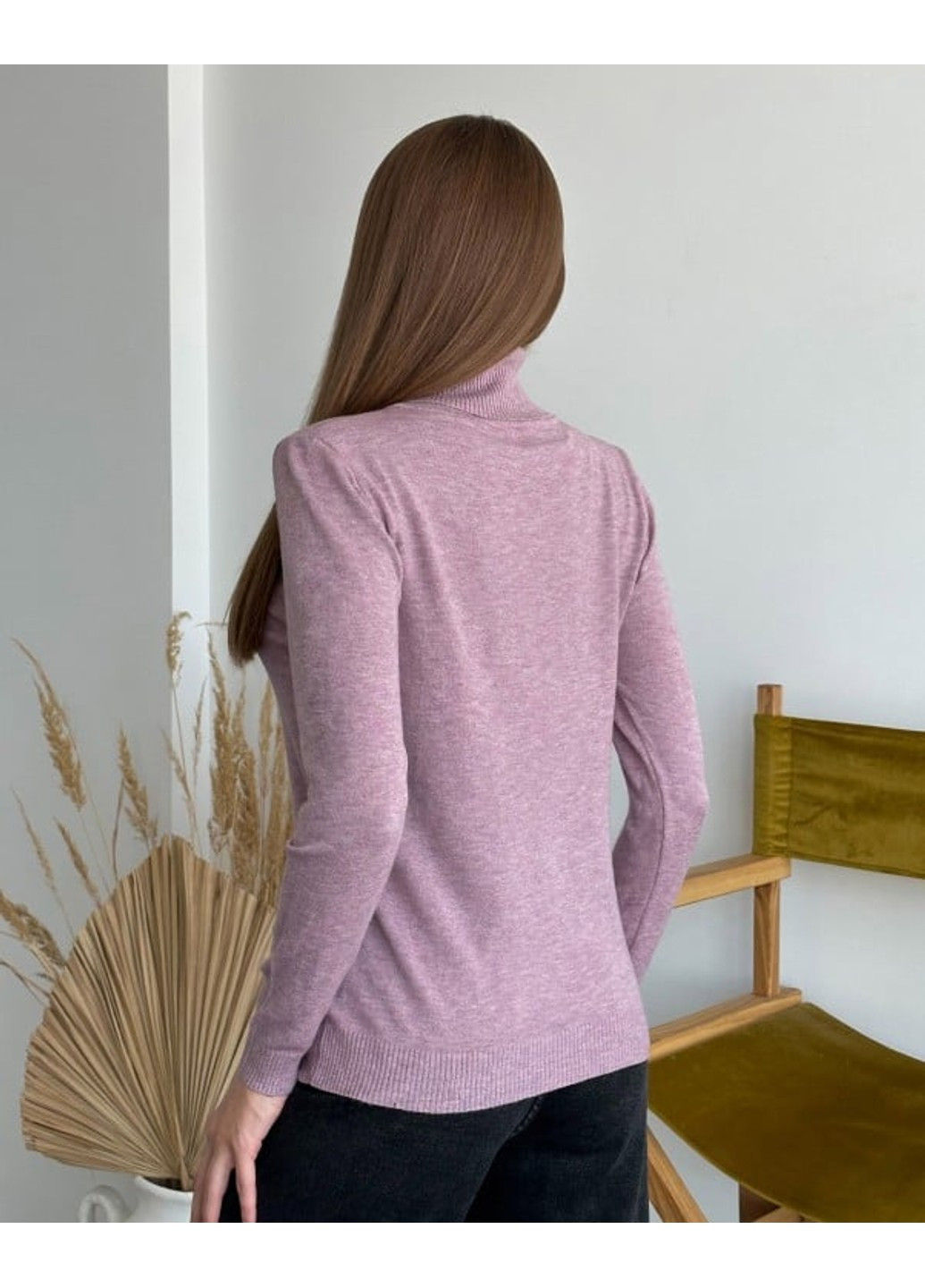 Фиолетовый свитера wn19-99 светло-сиреневый ISSA PLUS
