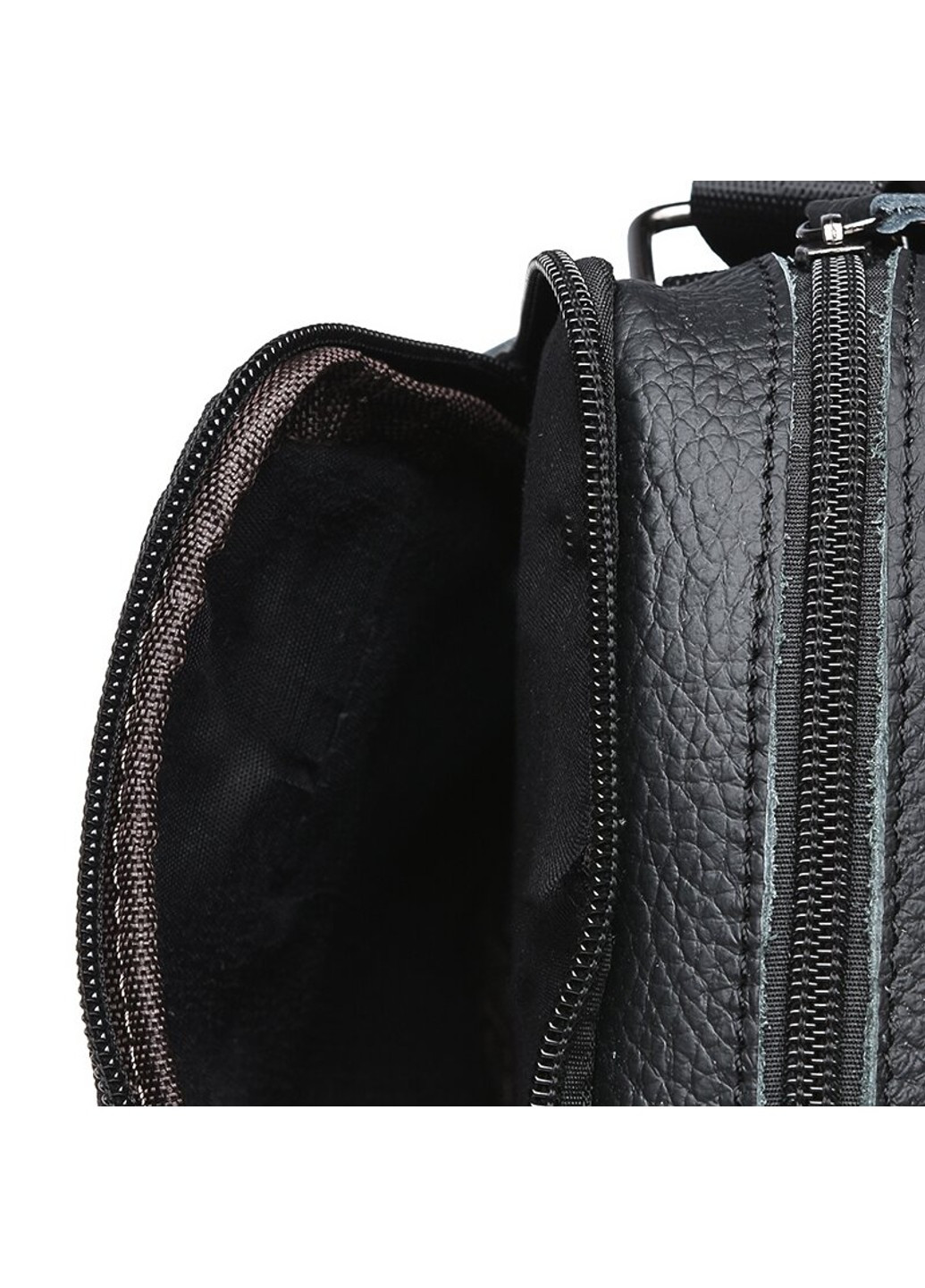 Мужская кожаная сумка через плечо K11816-black Keizer (266143470)