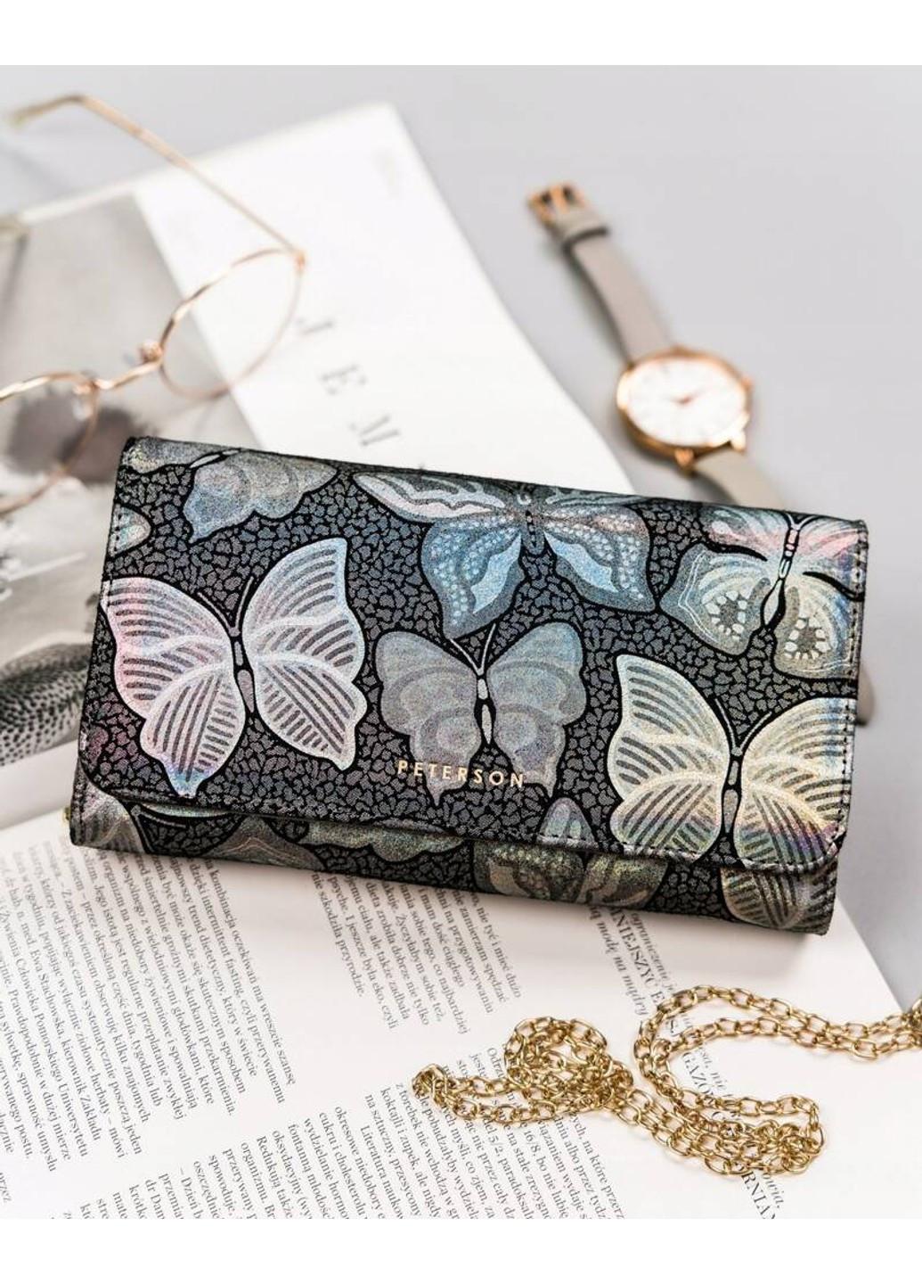 Гаманець жіночий шкіряний PTN 421077-ONBF Peterson (270856407)